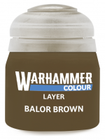 Warhammer Colour Layer Paint (Balor Brown) - Deckfarbe, Braun