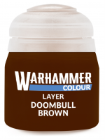 Warhammer Colour Layer Paint (Doombull Braun) - Deckfarbe, Braun
