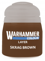 Warhammer Colour Layer Paint (Skrag Brown) - Deckfarbe, Braun