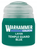 Warhammer Colour Layer Paint (Temple Guard Blue) - Deckfarbe, Blau