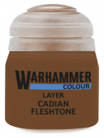 Warhammer Colour Layer Paint (Cadian Fleshtone) - Deckfarbe, orange