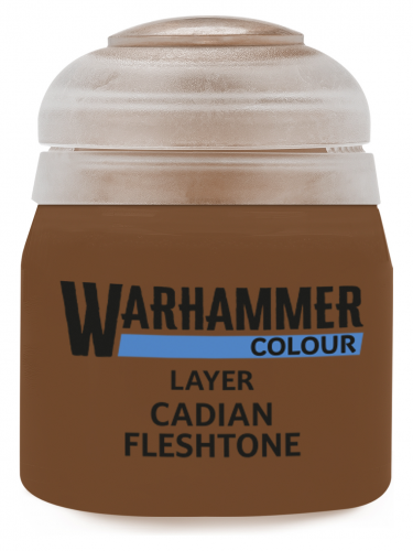 Warhammer Colour Layer Paint (Cadian Fleshtone) - Deckfarbe, orange