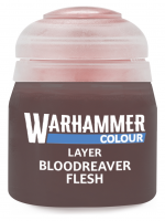 Warhammer Colour Layer Paint (Bloodreaver Flesh) - Deckfarbe, Teint dunkel