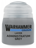 Warhammer Colour Layer Paint (Administratum Grey) - Deckfarbe, Grau