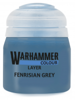 Warhammer Colour Layer Paint (Fenrisian Grey) - Abdeckfarbe, Grau