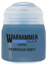 Warhammer Colour Layer Paint (Fenrisian Grey) - Abdeckfarbe, Grau