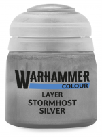 Warhammer Colour Layer Paint (Stormhost Silver) - Deckfarbe, Silber