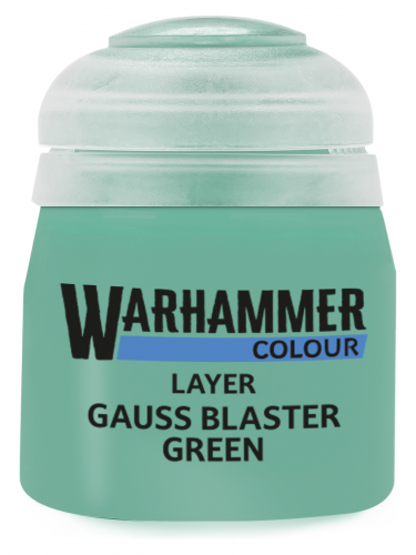 Warhammer Colour Layer Paint (Gauss Blaster Green) - Deckfarbe, Grün
