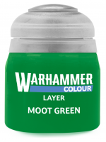 Warhammer Colour Layer Paint (Moot Green) - Deckfarbe, Grün