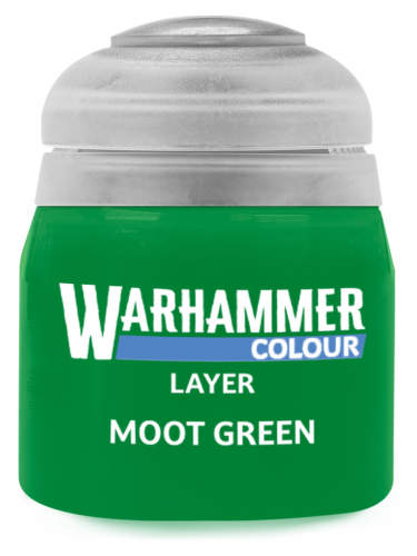 Warhammer Colour Layer Paint (Moot Green) - Deckfarbe, Grün