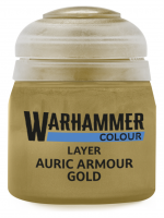 Warhammer Colour Layer Paint (Auric Armour Gold) - Abdeckfarbe, gold