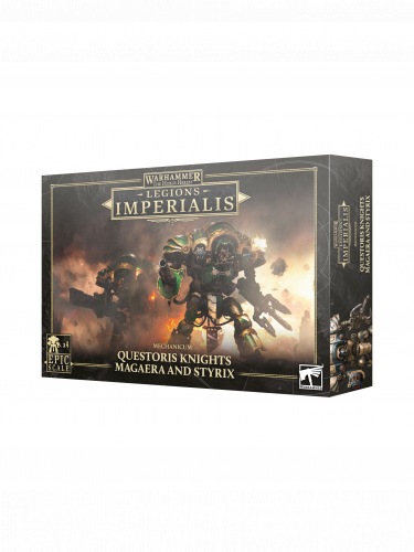 Warhammer: Horus Heresy - Legions Imperialis - Questoris Knights Magaera and Styrix (4 Figuren)