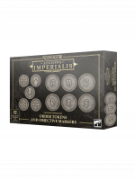Warhammer: The Horus Heresy - Legions Imperialis: Order Tokens and Objective Markers (92 Stck)