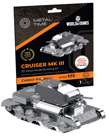 Baukasten World of Tanks - Cruiser Mk III (Metallbehälter)