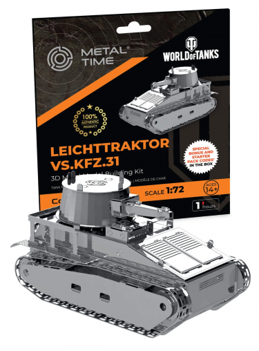 Baukasten World of Tanks - Leichttraktor Vs.Kfz.31 (Metalldose)