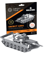 Baukasten World of Tanks - Object 430 (Metallbehälter)