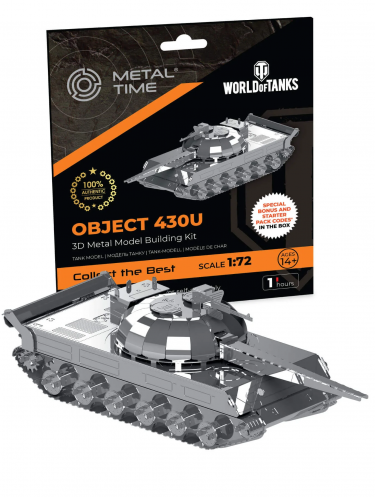 Baukasten World of Tanks - Object 430 (Metallbehälter)