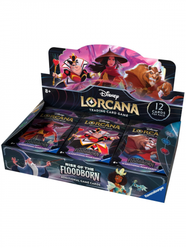 Kartenspiel Lorcana: Rise of the Floodborn - Booster Box (24 Booster) (ENGLISCHE VERSION)