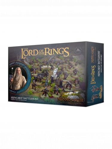 Brettspiel The Lord of the Rings - Middle-Earth Strategy Battle Game - Isengard Battlehost (48 Figuren)