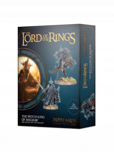 Brettspiel The Lord of the Rings - Middle-Earth Strategy Battle Game - The Witch-King of Angmar (2 Figuren)