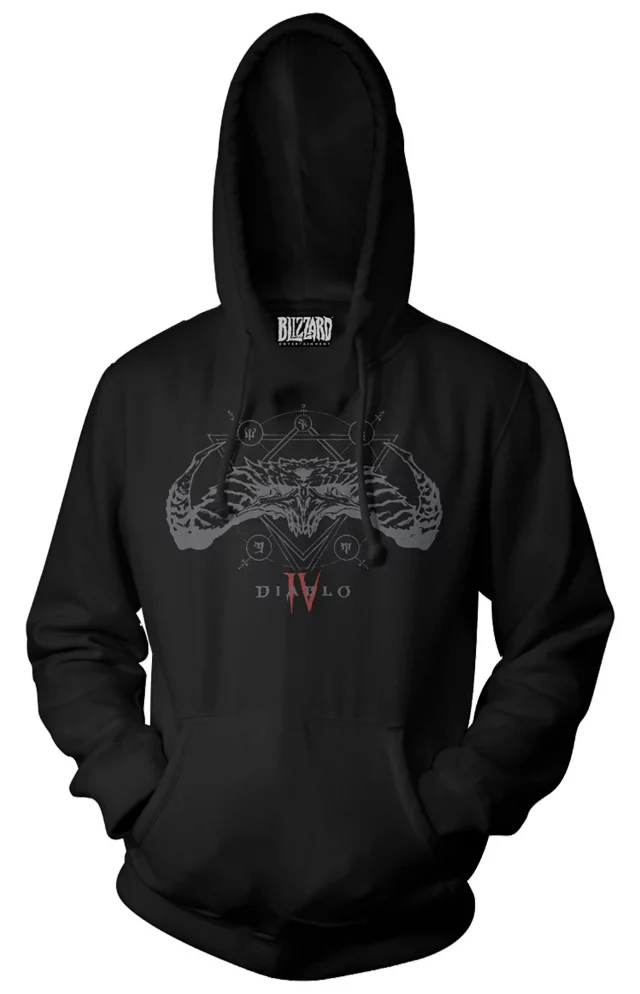 Hoodie Diablo IV - Skull Runes