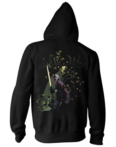 Kapuzenpullover The Witcher - Leshen Mignola Art