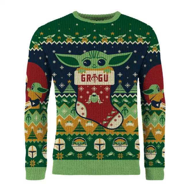 Weihnachtspullover Star Wars - Baby Yoda Jumper - Disney