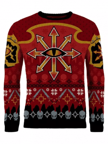 Weihnachtspullover Warhammer 40,000 - Chaos Christmas Jumper