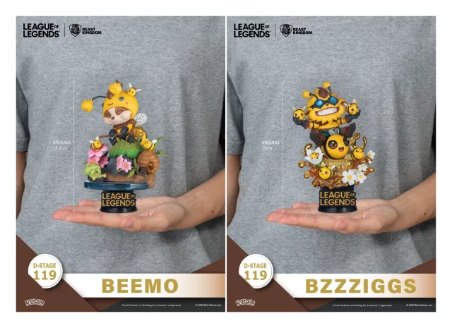 Figur League of Legends - Beemo & BZZZiggs Diorama (D-Stage)