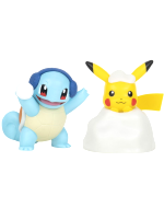 Figur Pokémon - Pikachu and Squirtle Holiday (Battle Figur Pack)