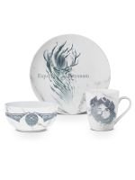 Geschenkset Harry Potter - Expecto Patronum (Tasse, Schale, Teller)