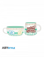 Frühstücksset Animal Crossing - Breakfast (Schüssel, Tasse)