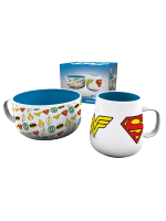 Frühstücksservice DC Comics - Logos