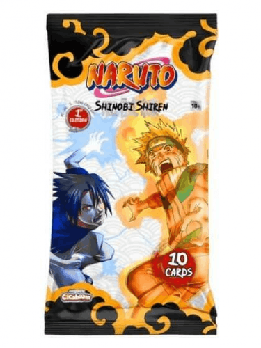 Kartenspiel Naruto Mythos TCG - Shinobi Shiren Booster (1st Edition) (10 Karten) (ENGLISCHE VERSION)