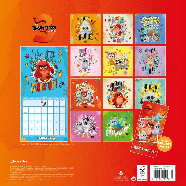 Kalender The Angry Birds Movie 3 (2027)