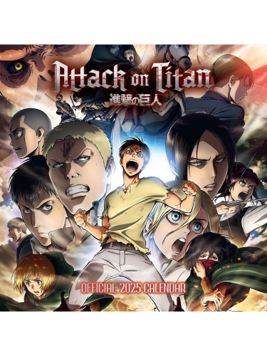 Kalender Attack on Titan 2025