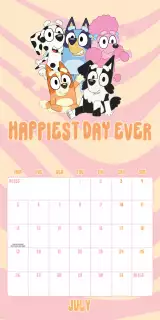 Kalender Bluey 2027