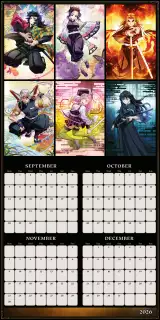 Kalender Demon Slayer 2027 - Anime