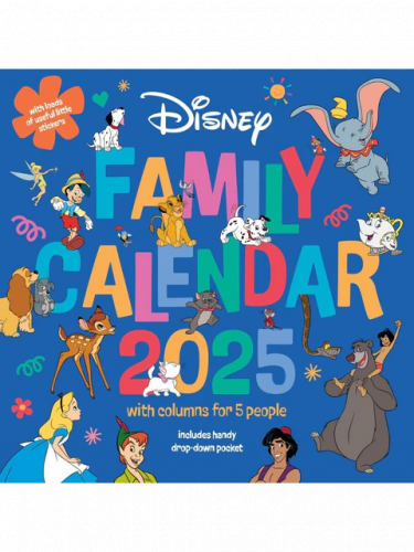 Kalender Disney Classics 2025 (+ Aufkleber)