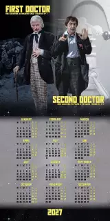 Kalender Doctor Who Classic Edition 2027