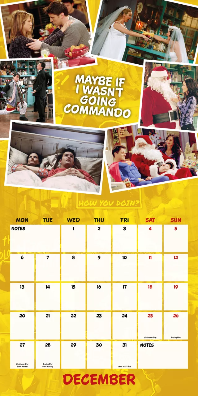 Kalender Friends 2027