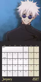 Kalender Jujutsu Kaisen 2027 - Anime