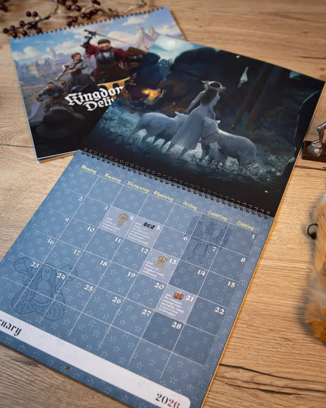 Wandkalender Kingdom Come: Deliverance II 2026 ENG