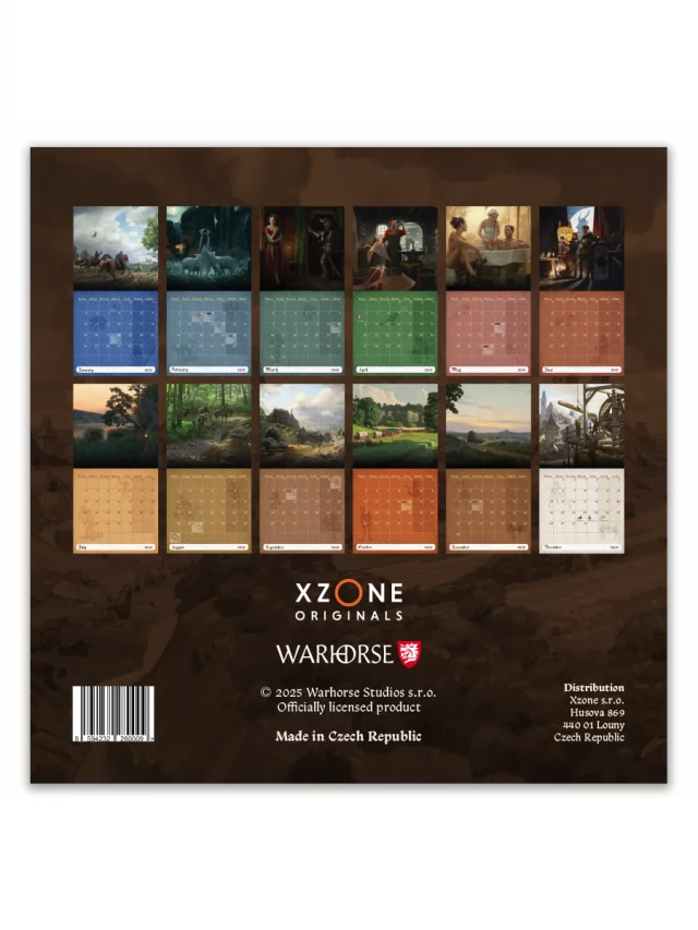 Wandkalender Kingdom Come: Deliverance II 2026 ENG