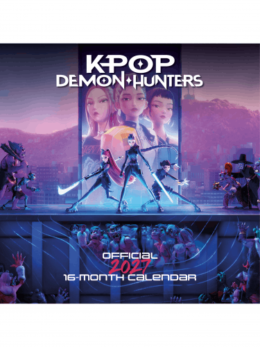 Kalender KPop Demon Hunters 2027 (16 Monate, multi-language)