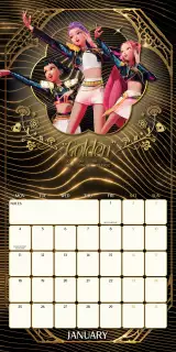 Kalender KPop Demon Hunters 2027