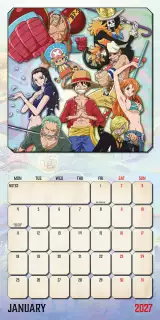 Kalender One Piece 2027 - Anime