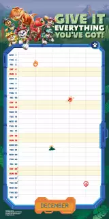 Kalender Paw Patrol: Dino Movie - Family Organiser 2027 (+ Sticker)
