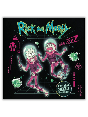 Kalender Rick and Morty 2027