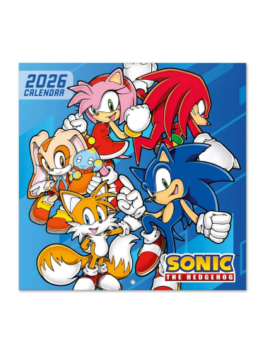 Kalender Sonic the Hedgehog 2026